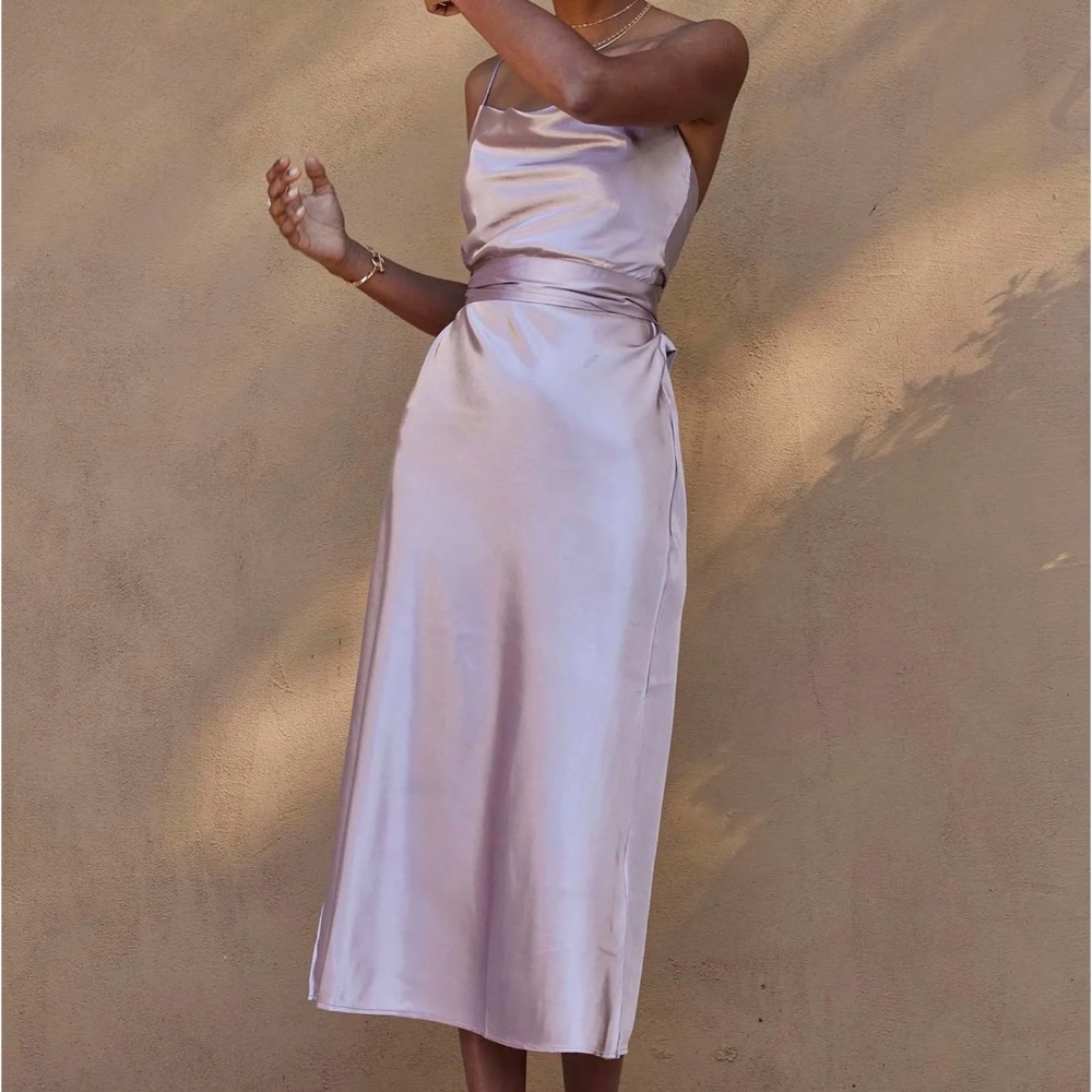 Satin Bridesmaids dress
